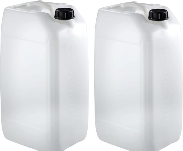 25L Litre Water Storage Container, Jerrican, Drum, Jerry Can x 2